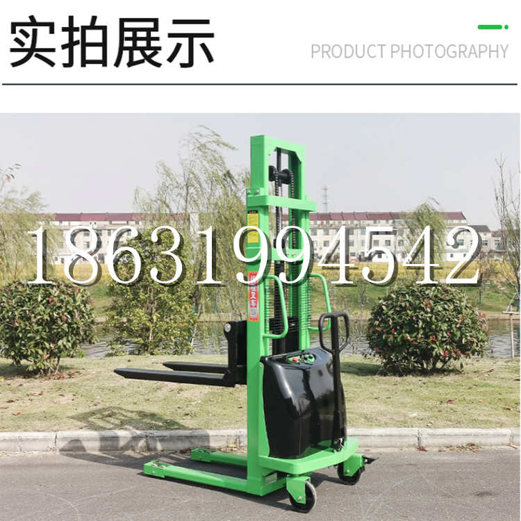 恩施土家族苗族自治州电动叉车堆高车液压铲车电瓶1吨2吨站驾步行式小型全自动叉车